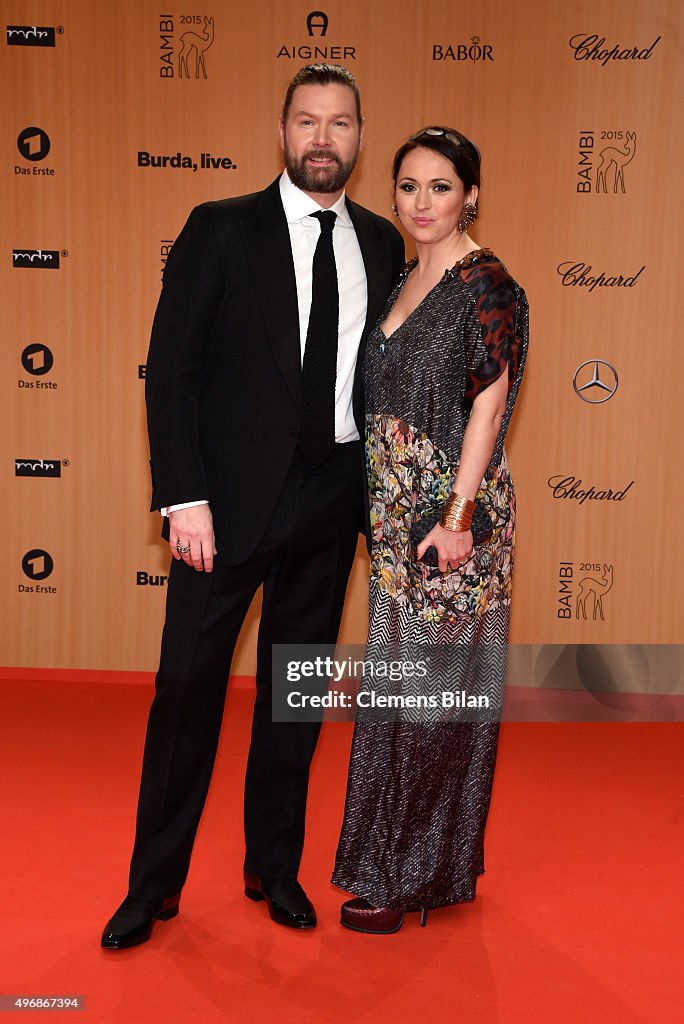 BABOR At Bambi Awards 2015 - Red Carpet Arrivals