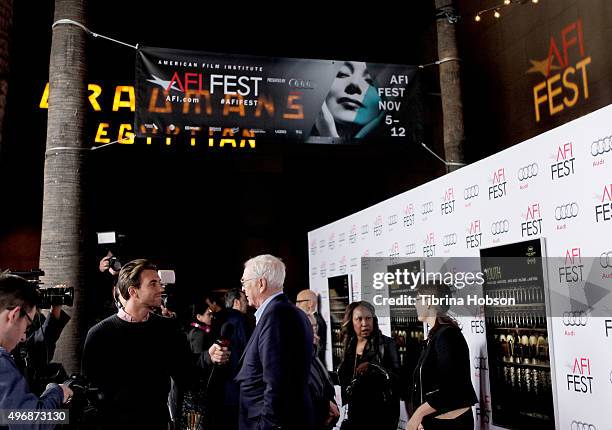 Michael Caine attends the screening of Fox Searchlight Pictures' 'Youth' at AFI FEST 2015 presented by Audi at the Egyptian Theatre on November 11,...