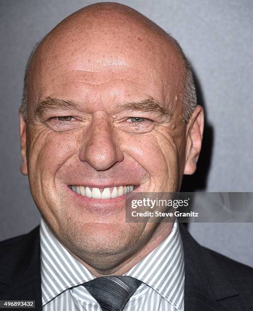 Dean Norris arrives at the Premiere Of STX Entertainment's "Secret In Their Eyes" on November 11, 2015 in Westwood, California.