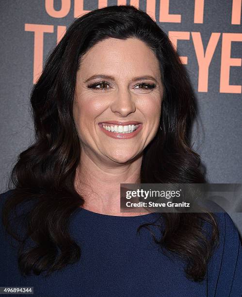 Jennifer Lafleur arrives at the Premiere Of STX Entertainment's "Secret In Their Eyes" on November 11, 2015 in Westwood, California.