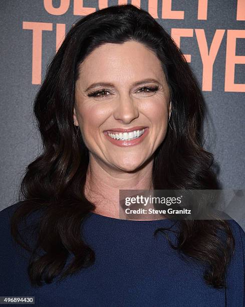 Jennifer Lafleur arrives at the Premiere Of STX Entertainment's "Secret In Their Eyes" on November 11, 2015 in Westwood, California.