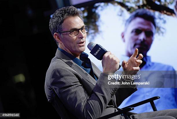 Tim Daly discusses "The Daly Show" during AOL Build at AOL Studios In New York on November 12, 2015 in New York City.