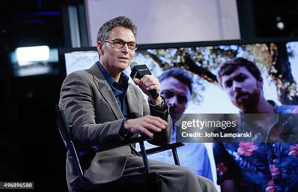 Tim Daly discusses "The Daly Show" during AOL Build at AOL Studios In New York on November 12, 2015 in New York City.