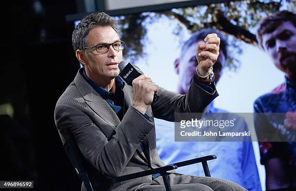 Tim Daly discusses "The Daly Show" during AOL Build at AOL Studios In New York on November 12, 2015 in New York City.