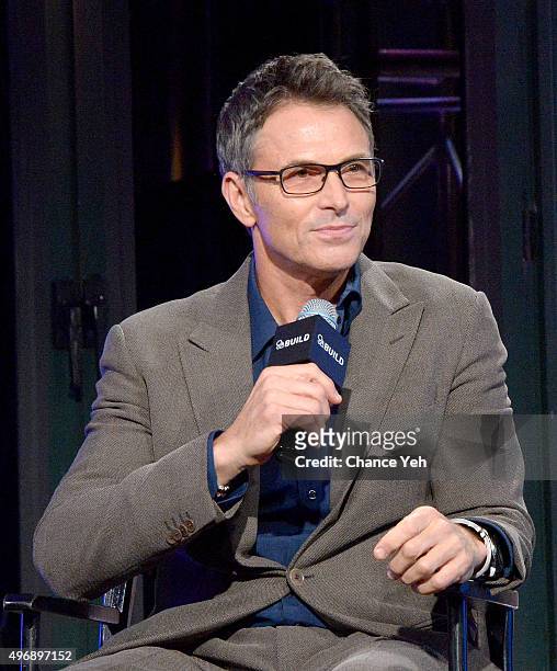 Tim Daly attends AOL BUILD presents: Tim Daly discusses "The Daly Show" at AOL Studios In New York on November 12, 2015 in New York City.