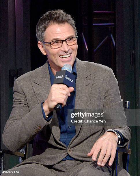 Tim Daly attends AOL BUILD presents: Tim Daly discusses "The Daly Show" at AOL Studios In New York on November 12, 2015 in New York City.