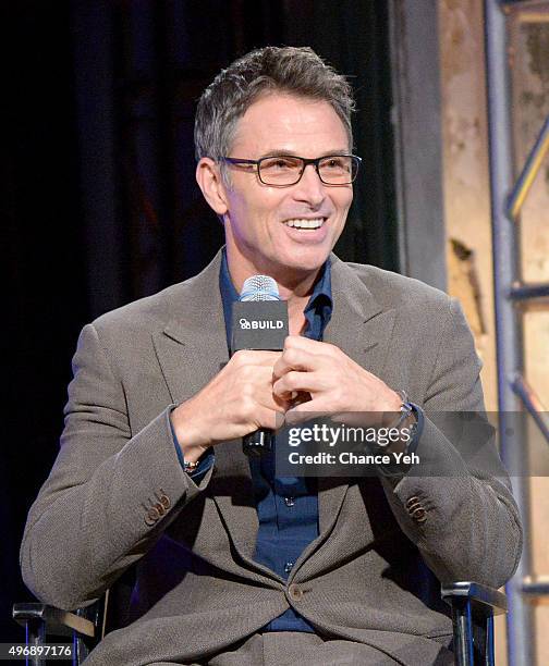 Tim Daly attends AOL BUILD presents: Tim Daly discusses "The Daly Show" at AOL Studios In New York on November 12, 2015 in New York City.