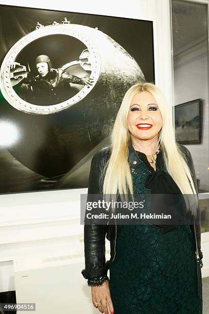 Monika Bacardi attends the New Photo Department celebration at the Auction House Cornette De Saint Cyr on November 12, 2015 in Paris, France.