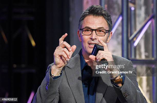 Tim Daly visits AOL Studios to discuss "The Daly Show" on November 12, 2015 in New York City.