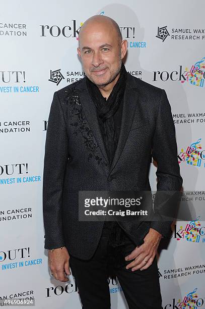 Designer John Varvatos attends the 'Samuel Waxman Cancer Research Foundation Presents Collaborating For A Cure - 18th Annual Benefit Dinner &...