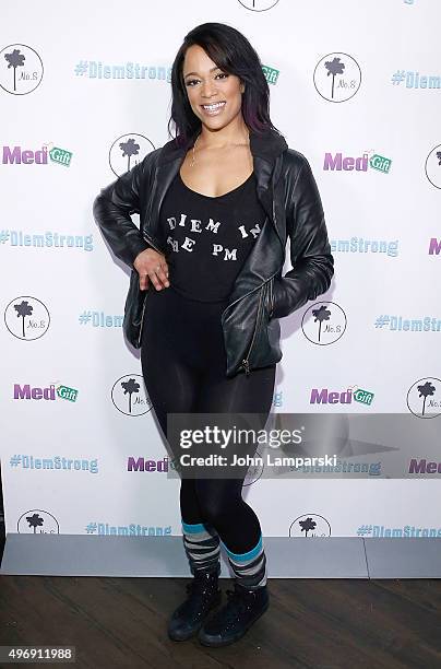 Aneesa Ferreira attends #Diemstrong at No. 8 on November 12, 2015 in New York City.