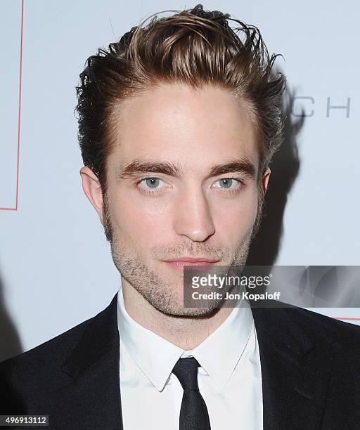 Actor Robert Pattinson arrives at the 8th Annual GO Campaign Gala at Montage Beverly Hills on November 12, 2015 in Beverly Hills, California.