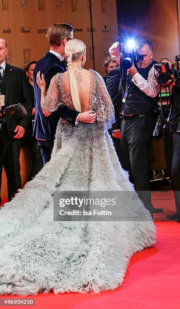 Rita Ora attends the Kryolan At Bambi Awards 2015 - Red Carpet Arrivals on November 12, 2015 in Berlin, Germany.