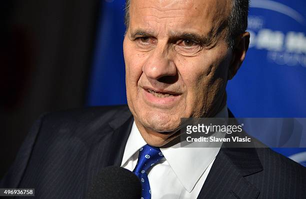 Joe Torre attends Joe Torre Safe At Home Foundation's 13th Annual Celebrity Gala at Cipriani Downtown on November 12, 2015 in New York City.