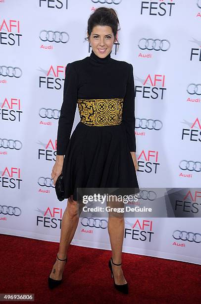 Actress Marisa Tomei arrives at the AFI FEST 2015 Presented By Audi Closing Night Gala Premiere of Paramount Pictures' "The Big Short" at TCL Chinese...