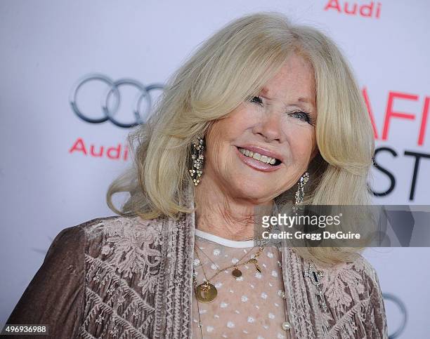 Actress Connie Stevens arrives at the AFI FEST 2015 Presented By Audi Closing Night Gala Premiere of Paramount Pictures' "The Big Short" at TCL...