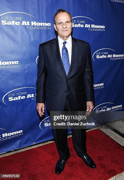 Joe Torre attends the 13th Annual Joe Torre Safe At Home Foundation Celebrity Gala at Cipriani Downtown on November 12, 2015 in New York City.