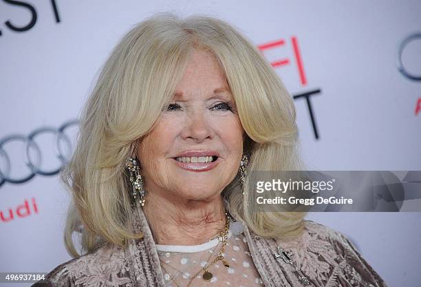 Actress Connie Stevens arrives at the AFI FEST 2015 Presented By Audi Closing Night Gala Premiere of Paramount Pictures' "The Big Short" at TCL...