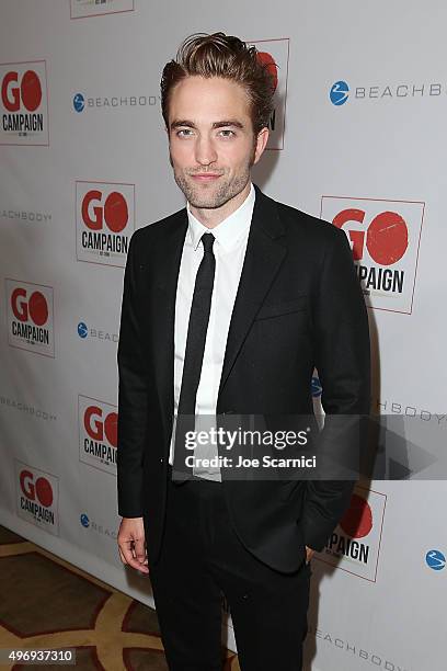 Robert Pattinson attends the 8th Annual GO Campaign Gala at Montage Beverly Hills on November 12, 2015 in Beverly Hills, California.