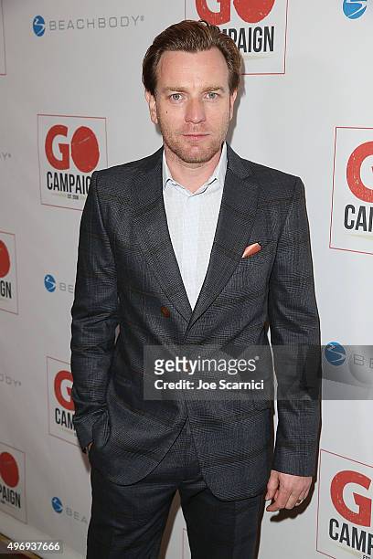 Ewan McGregor arrives to the 8th Annual GO Campaign Gala at Montage Beverly Hills on November 12, 2015 in Beverly Hills, California.