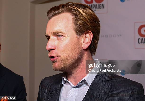 Actor Ewan McGregor attends the 8th Annual GO Campaign Gala at Montage Beverly Hills on November 12, 2015 in Beverly Hills, California.