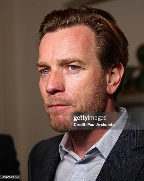 Actor Ewan McGregor attends the 8th Annual GO Campaign Gala at Montage Beverly Hills on November 12, 2015 in Beverly Hills, California.