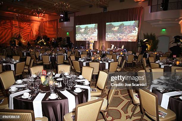 General view of atmosphere at the 8th Annual GO Campaign Gala at Montage Beverly Hills on November 12, 2015 in Beverly Hills, California.