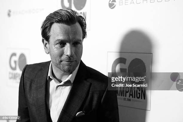 Ewan McGregor arrives at 8th Annual GO Campaign Gala at Montage Beverly Hills on November 12, 2015 in Beverly Hills, California.