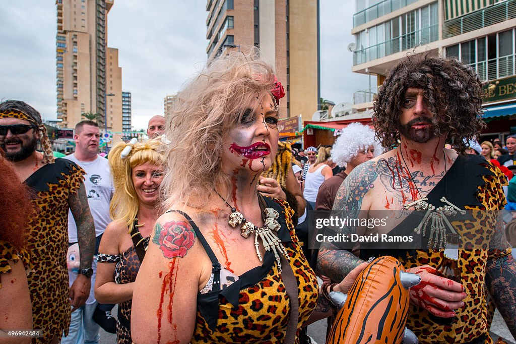 British Fancy Dress Day In Benidorm