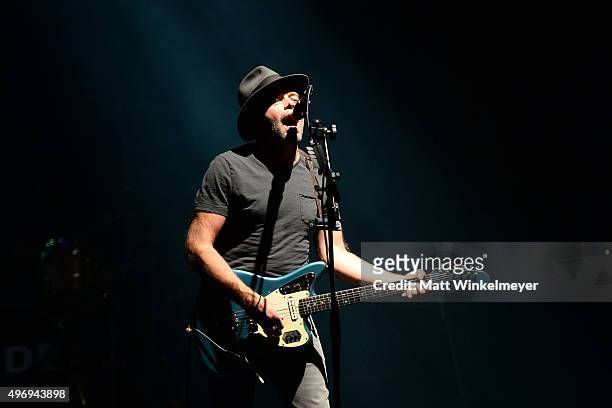Ride performs at The Wiltern on November 12, 2015 in Los Angeles, California.