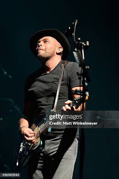 Ride performs at The Wiltern on November 12, 2015 in Los Angeles, California.