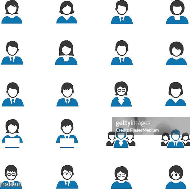 user icons - delivery guy stock illustrations