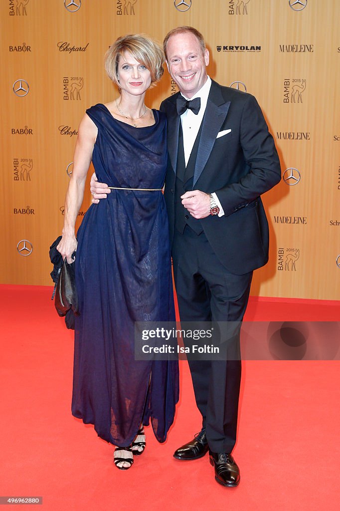 Kryolan At Bambi Awards 2015 - Red Carpet Arrivals
