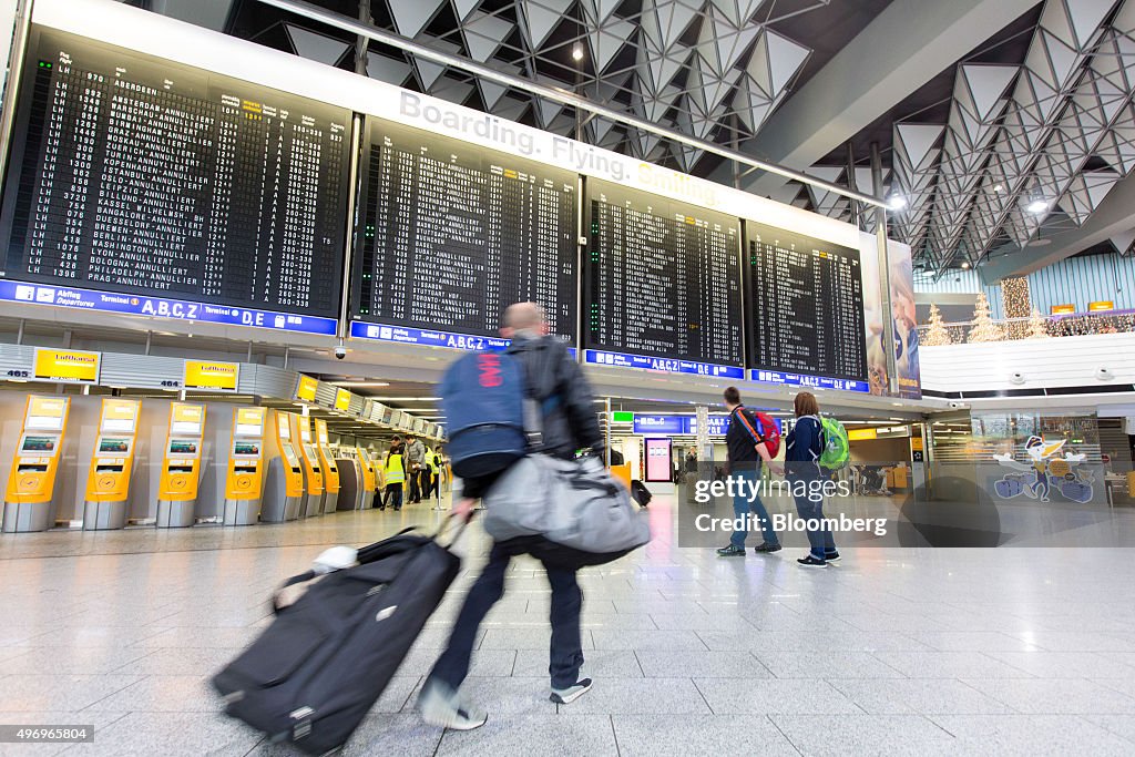 Deutsche Lufthansa AG Cabin Crew Protest On Final Day Of Week Long Strike