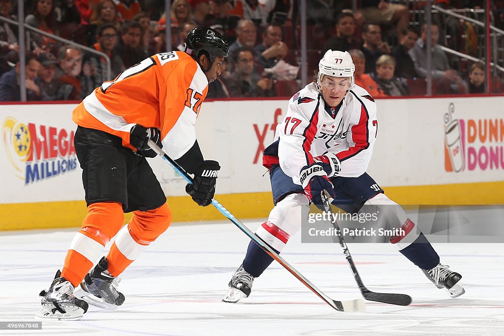 Washington Capitals v Philadelphia Flyers