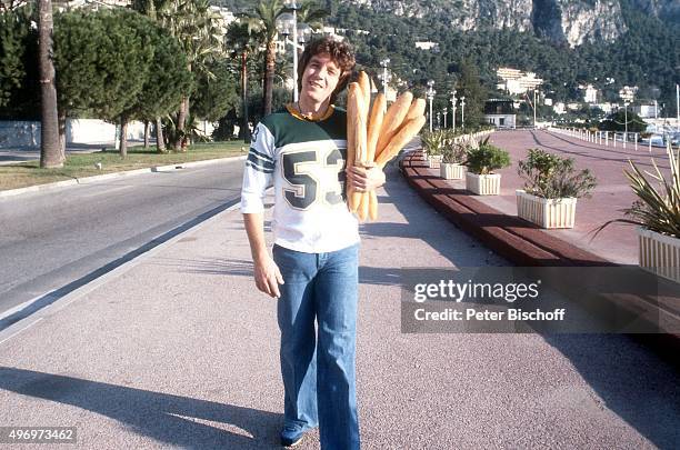 "Michael Schanze, Einkaufsbummel am 2.3.1979 in Monte Carlo, Monaco, Cote D'Azur, Frankreich. "