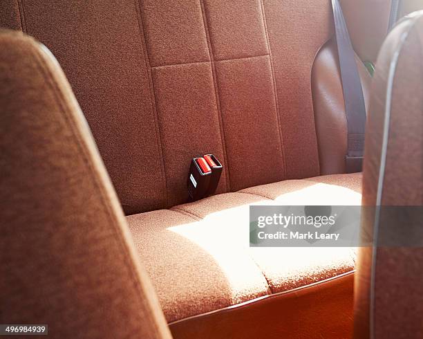 volvo rear seats - vehicle seat foto e immagini stock