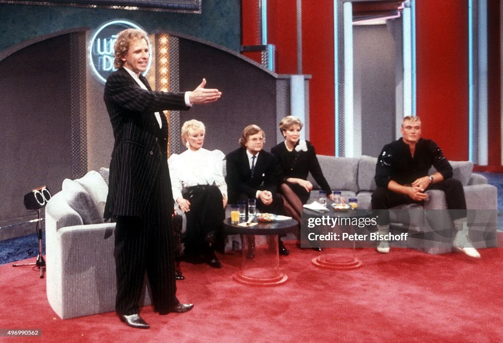 "ZDF-Show ""Wetten, dass?"" am 20.12.1987 aus Ludwigshafen"