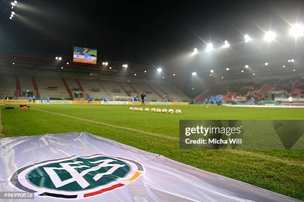 Gernal view is seen prior to the 2017 UEFA European U21 Championships Qualifier between U21 Germany and U21 Azerbaijan at Continental Arena on...