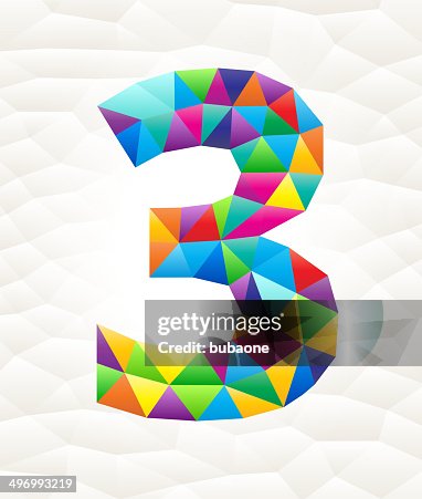 Patterns Of Three Three On Triangular Pattern Mosaic Royalty Free Vector Art High-Res ...