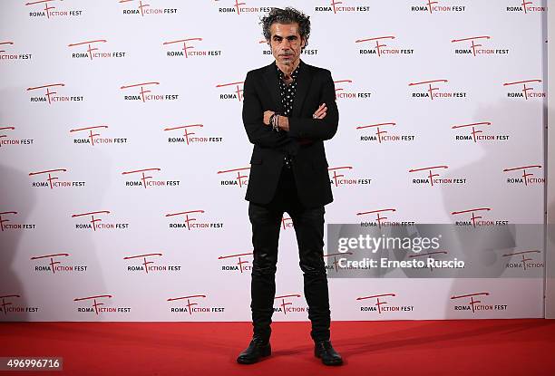 Director Federico Brugia attends the Red 'Cross' Carpet La Croce Rossa Italiana fra Fiction e Realt on November 13, 2015 in Rome, Italy.