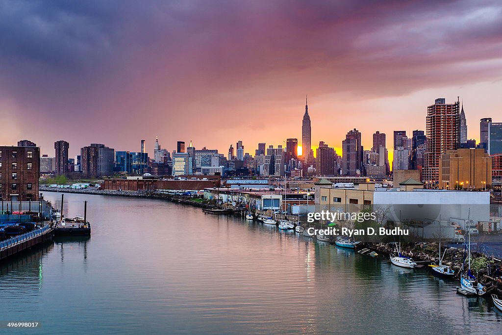 Newtown Creek in Long Island City