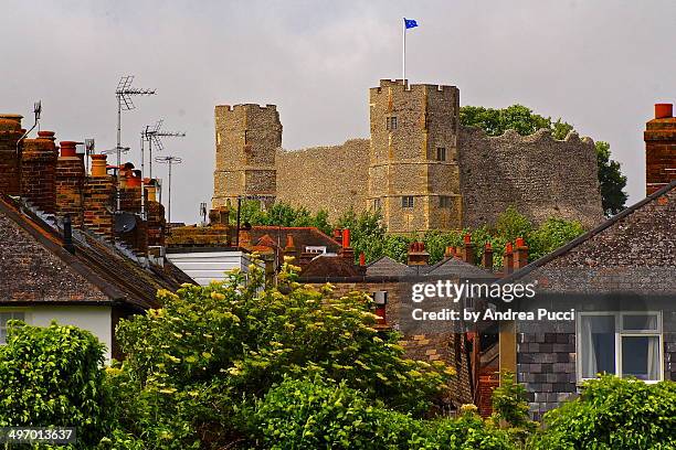 lewes castle - lewes sussex stock pictures, royalty-free photos & images