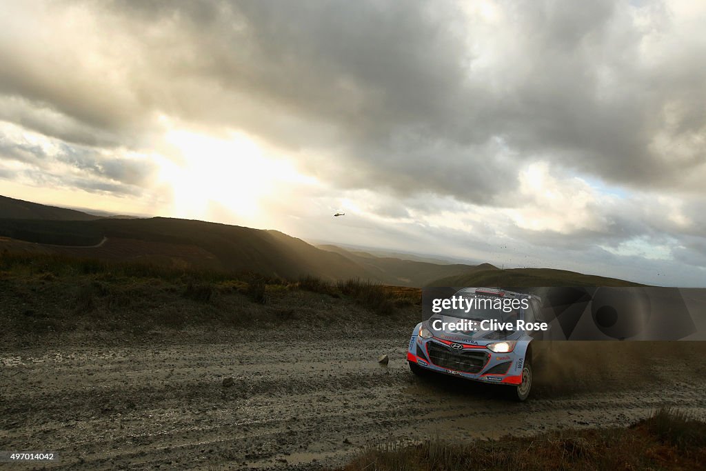 FIA World Rally Championship Great Britain - Day One