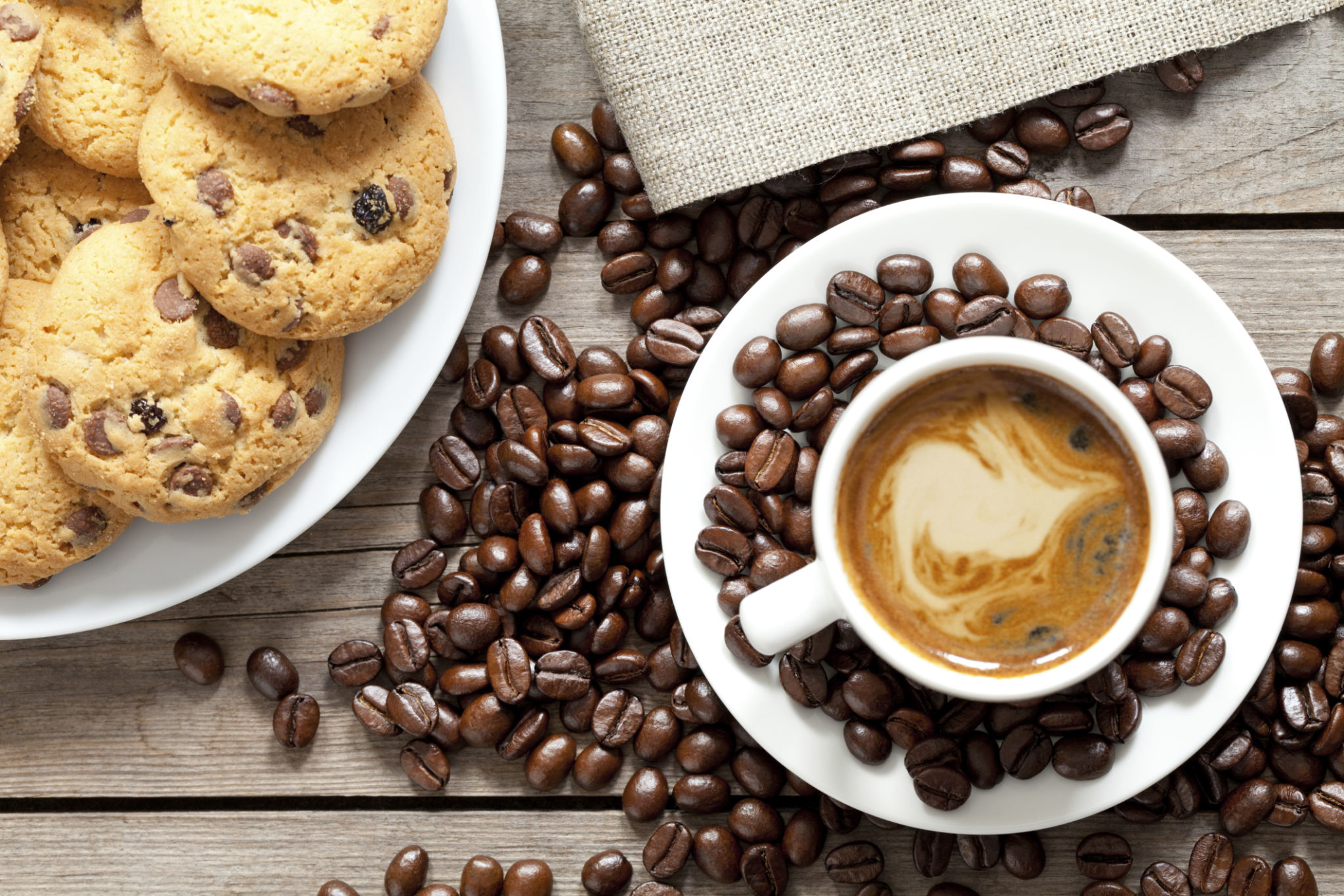 coffee and cookies
