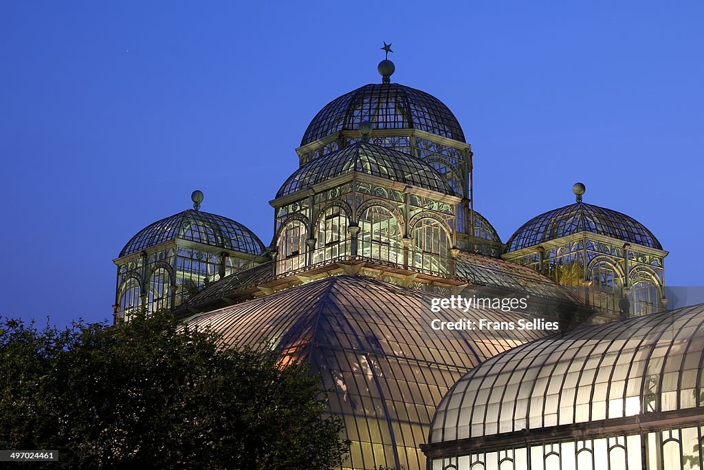 The Royal greenhouses of Laeken