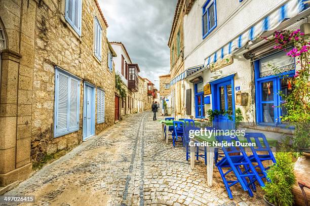 Alacati, a village 72 km west of Izmir near the tip of the Cesme peninsula, is one of Aegean Turkey's up-and-coming vacation getaway havens.