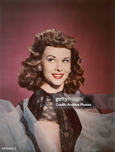 American actress Paulette Goddard , circa 1945.