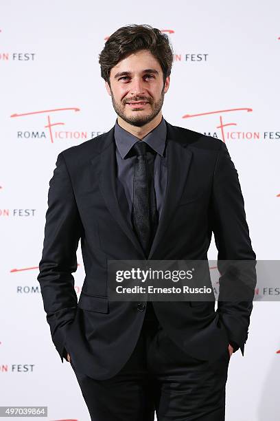 Lino Guanciale attends the 'Il Sistema' red carpet at Cinema Adriano on November 13, 2015 in Rome, Italy.