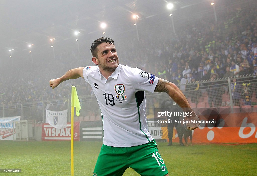 Bosnia and Herzegovina v Republic of Ireland - UEFA EURO 2016 Qualifier: Play-Off First Leg